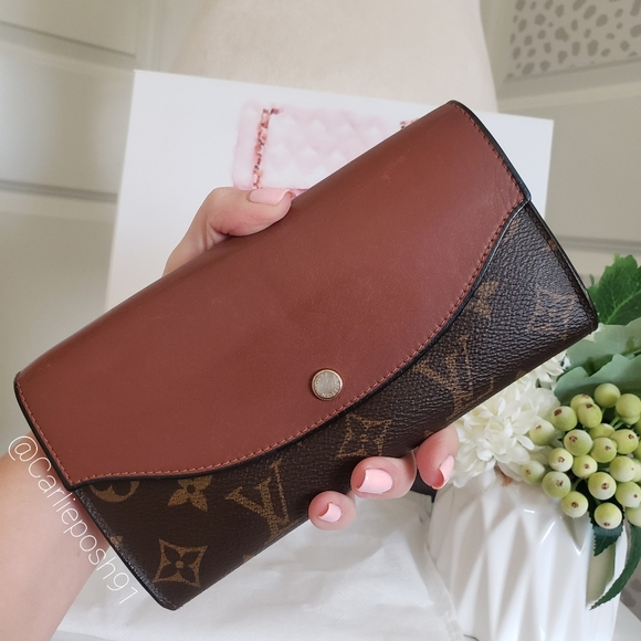 Authentic Pre-owned Rare Louis Vuitton Tuileries Tri-Colored Flap Wallet - Picture 4 of 15